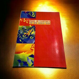 Paul McCartney New World Tour Program Beatles Concert Book 1993 Tour